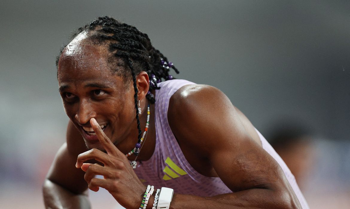 Alison dos Santos ganha ouro na Diamond League em Xiamen