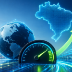 Brasil supera média mundial e avança no ranking de velocidade de internet
