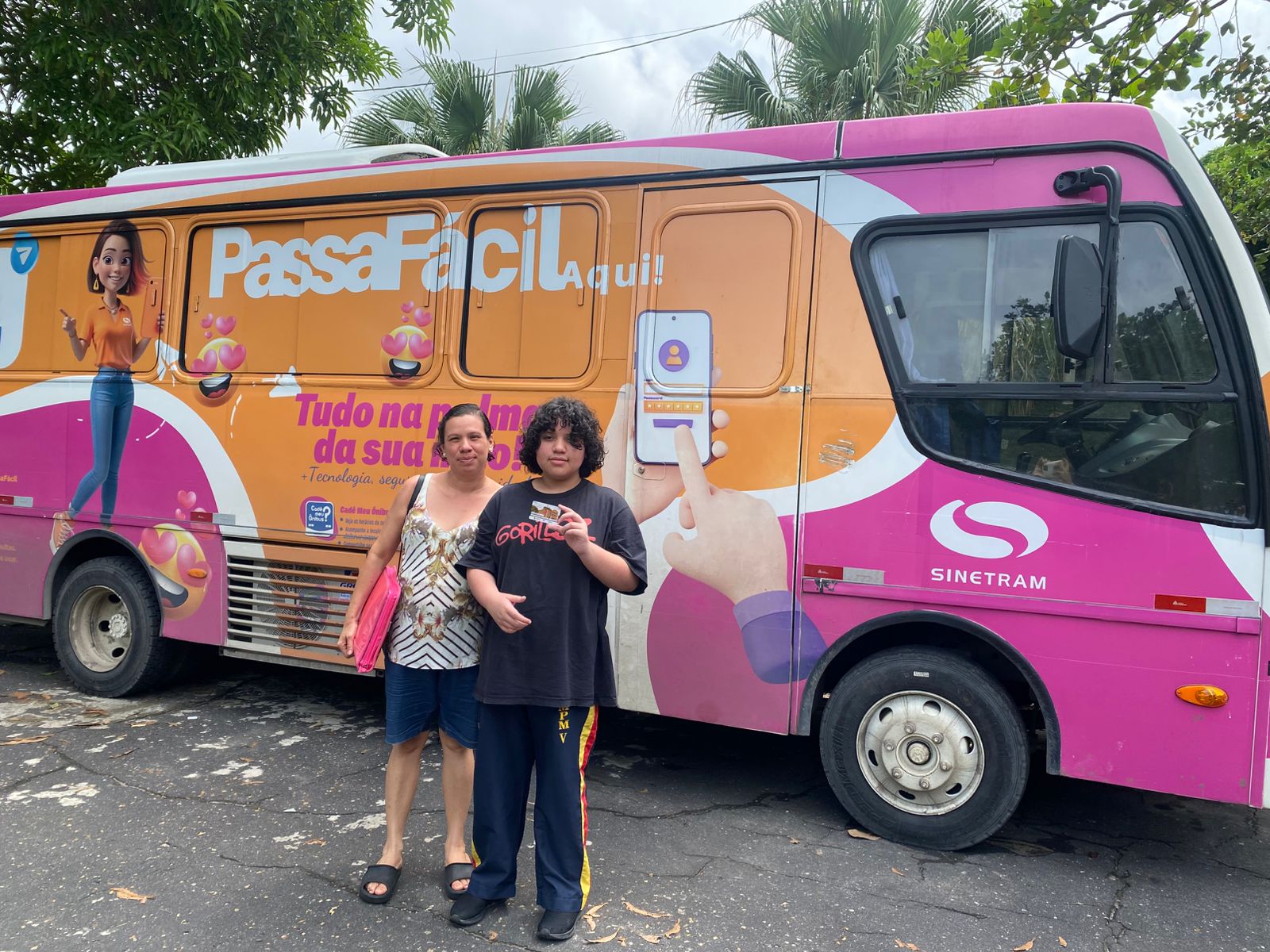 Ação itinerante amplia emissão do Passe Livre em Manaus