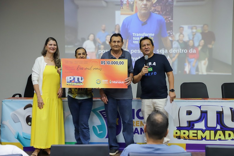 IPTU Premiado incentiva pagamento em dia em Manaus