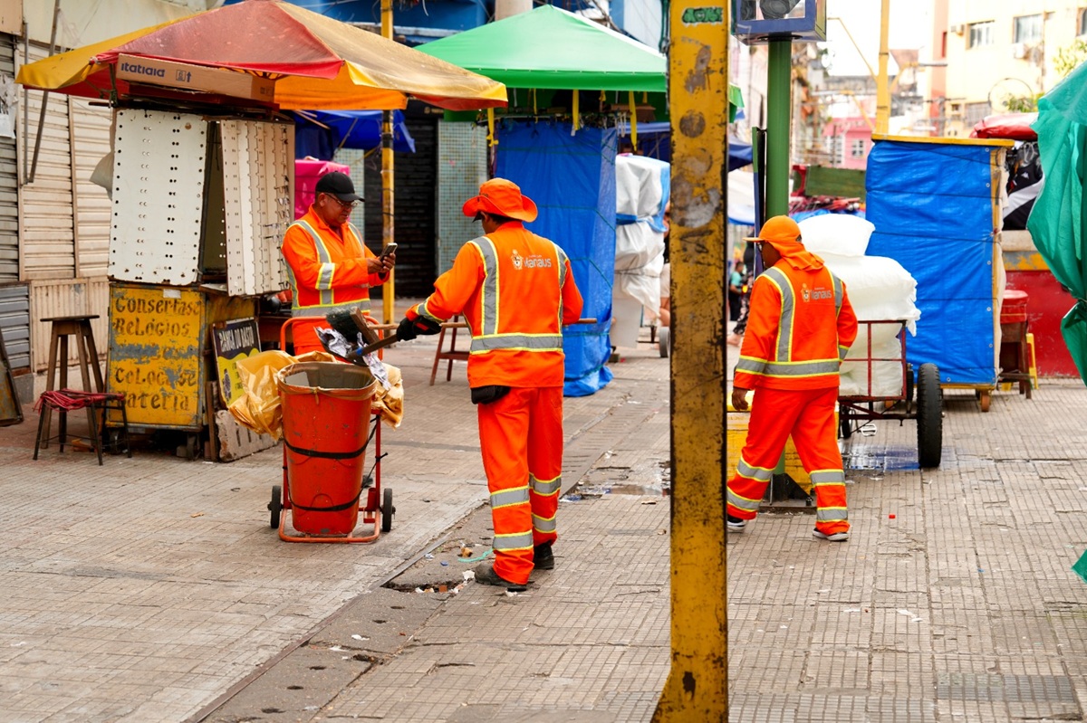 Requalificação do Centro de Manaus avança com ações da Prefeitura