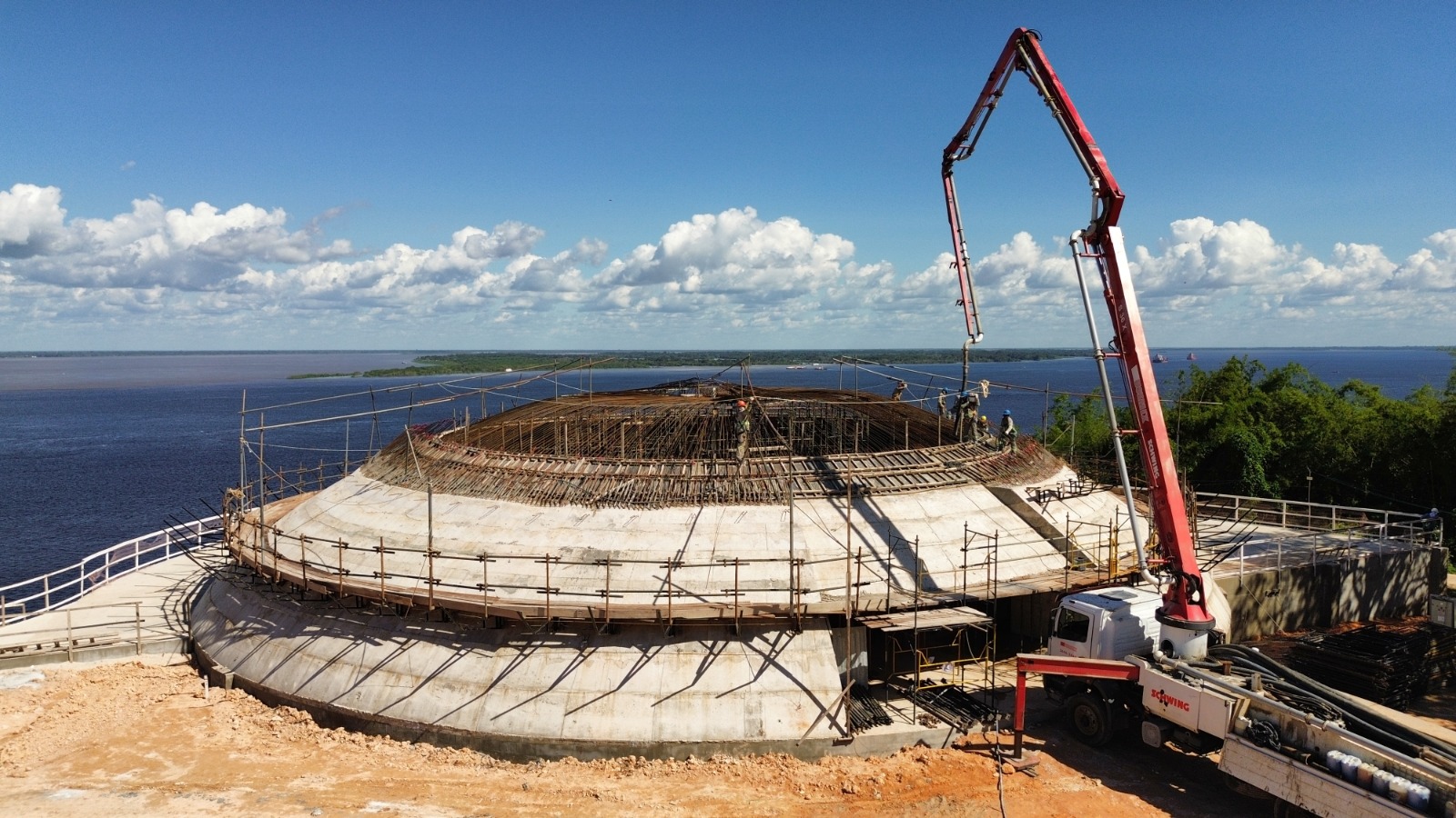 Parque Encontro das Águas avança com obras de infraestrutura