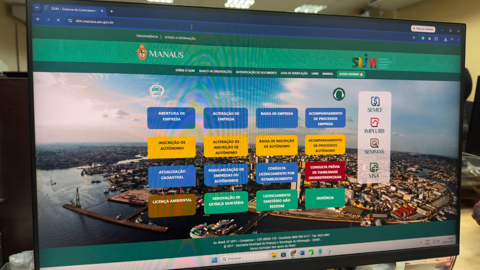 Atualização do CNPJ alfanumérico provoca parada programada do SLIM