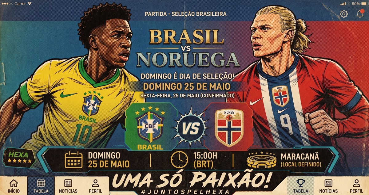 Brasil tenta quebrar tabu diante da Noruega