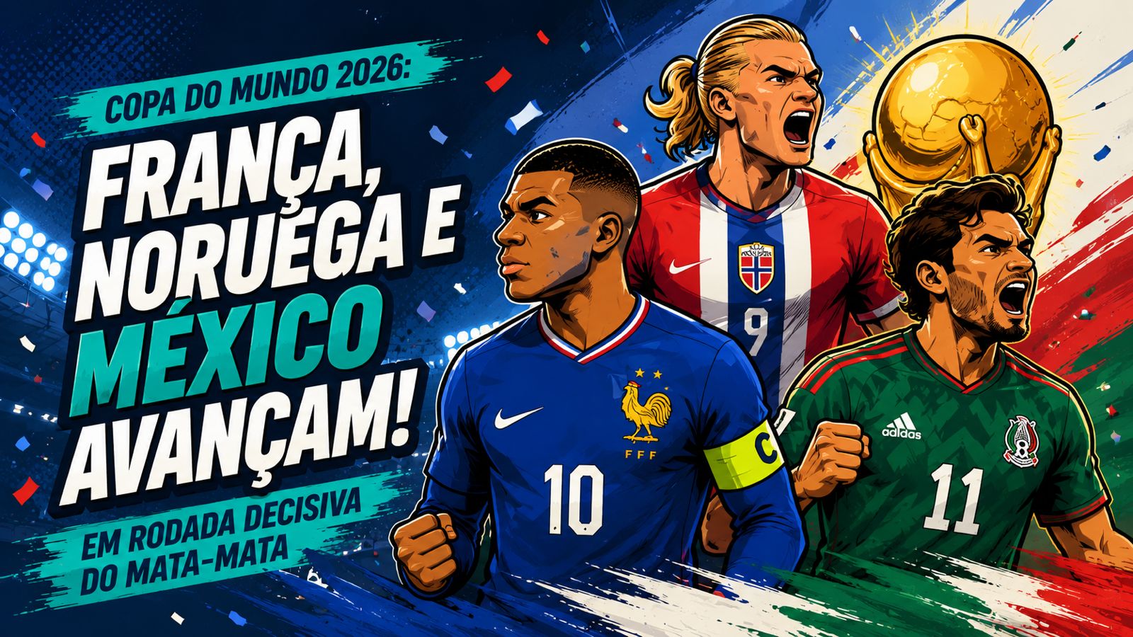 França confirma favoritismo na Copa