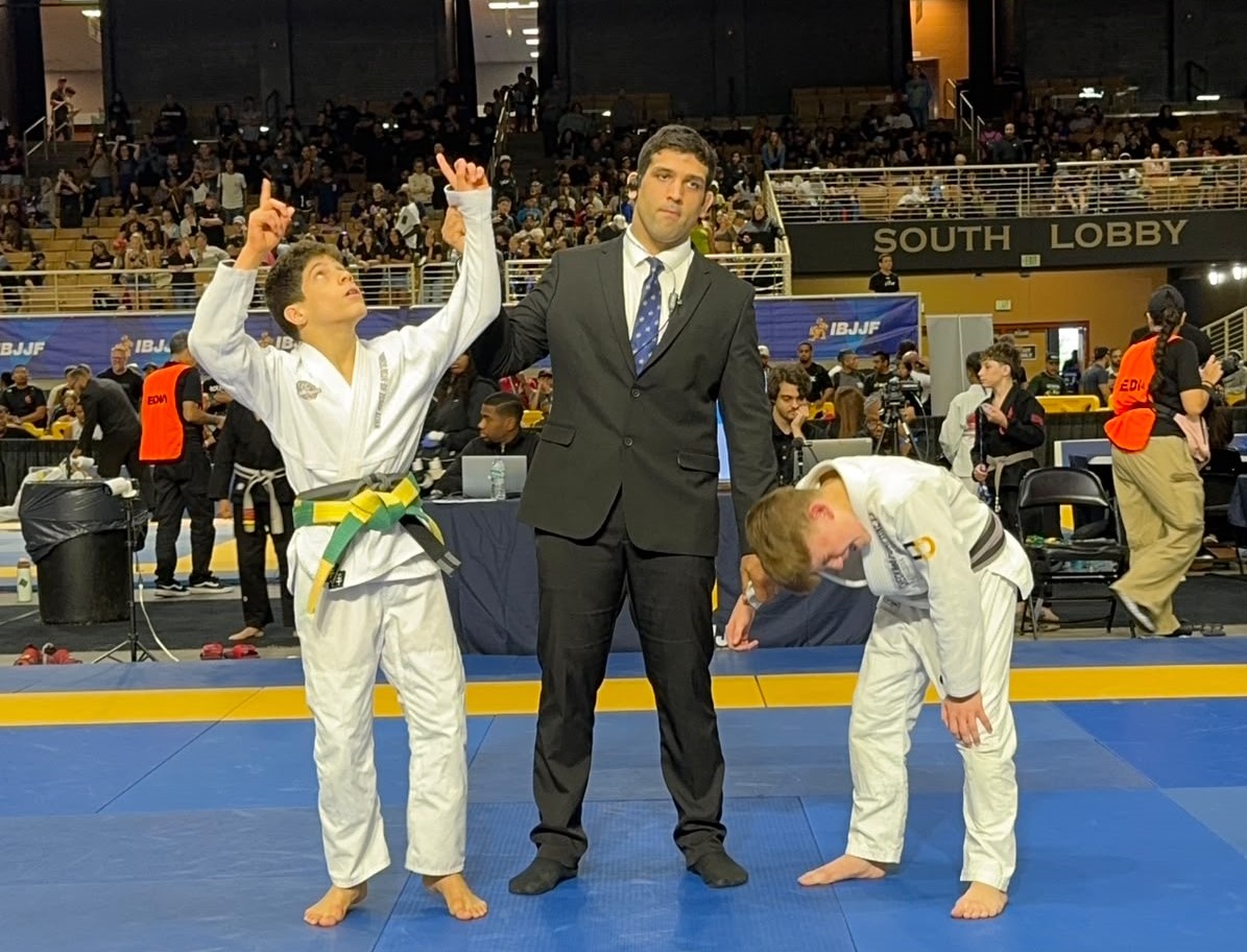 Gabriel Mesquita é campeão brasileiro no jiu-jítsu