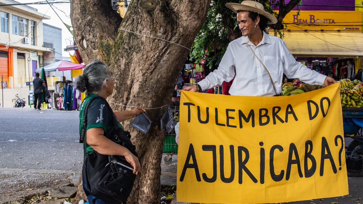 Ajuricaba-Me leva resistência às ruas de Manaus