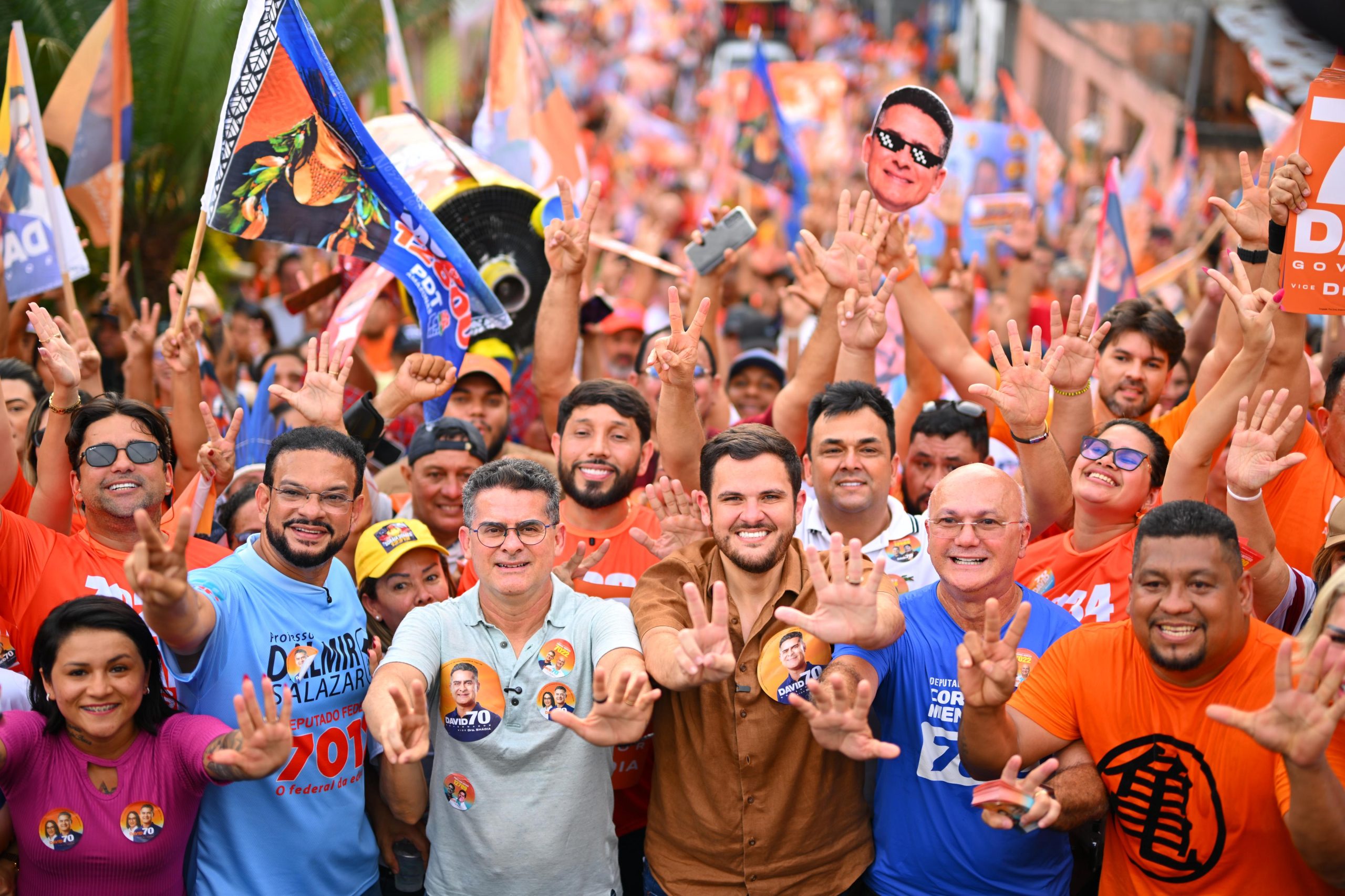 David Almeida alcança 21,7% em pesquisa e percorre Redenção
