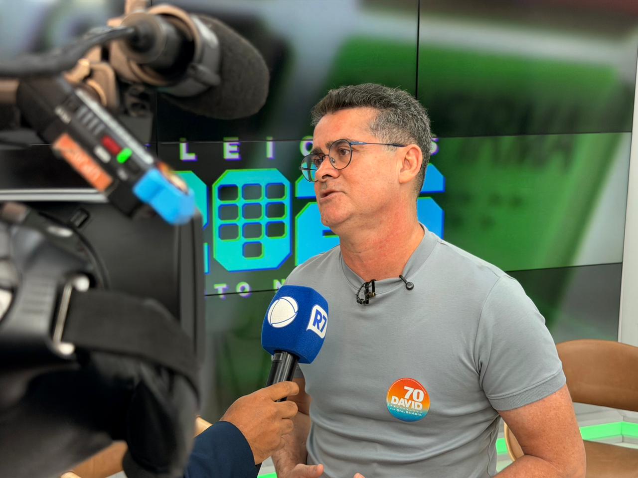 David Almeida defende governo forte contra o crime