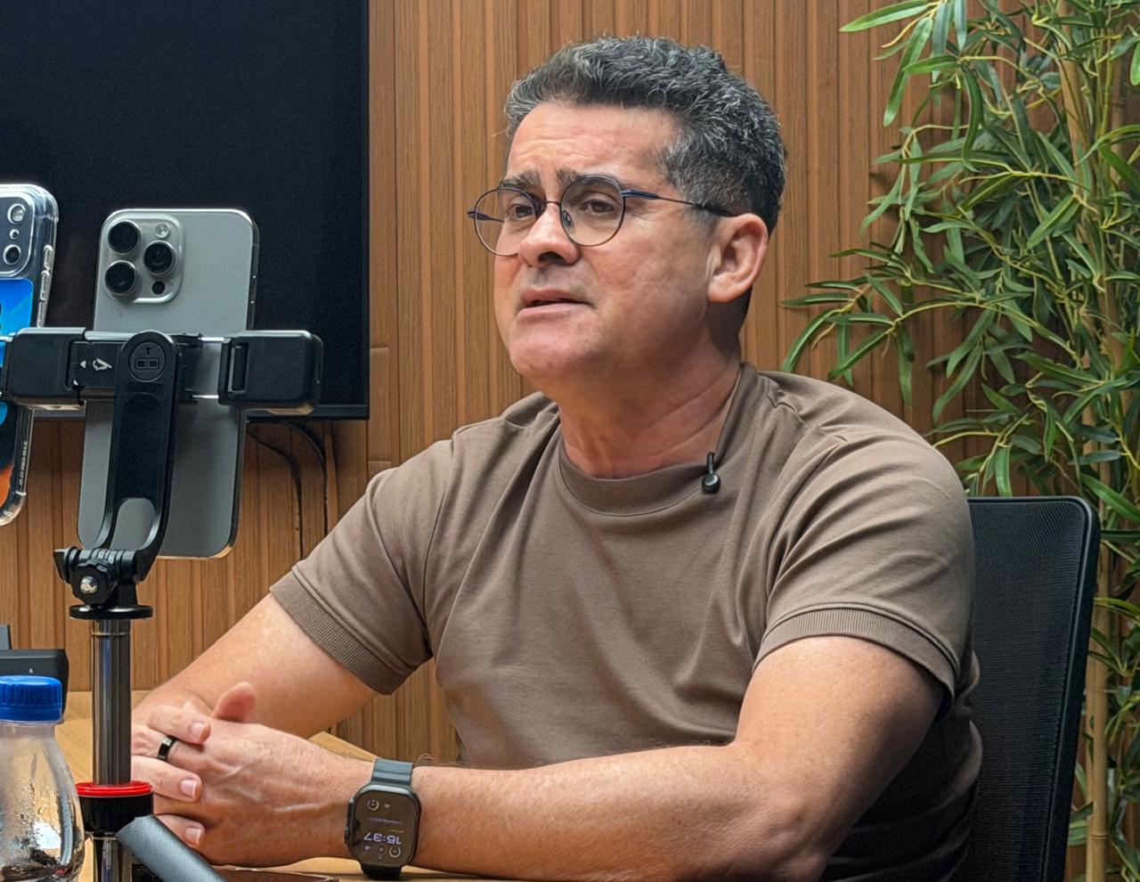 David detalha propostas para a segurança